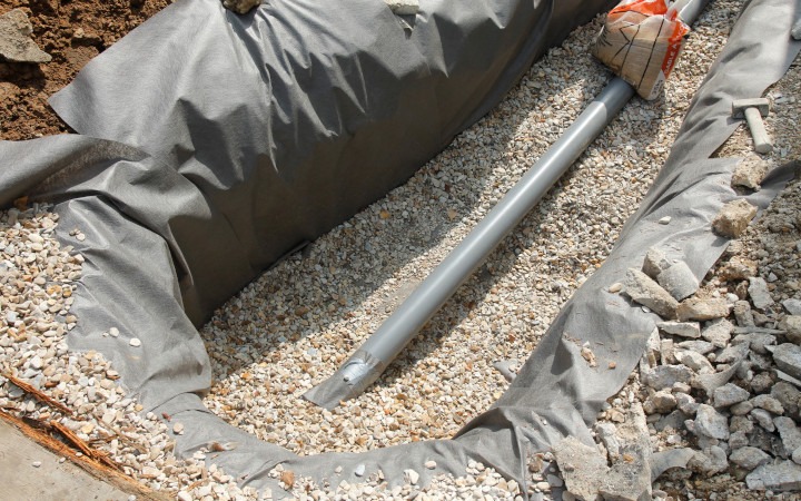 Drainage par minéraux